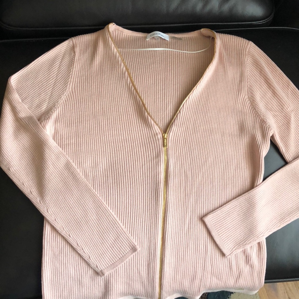 Calvin Klein full zip cardigan